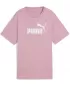 Damen-T-Shirt PUMA ESS NO. 1 LOGO RELAXED TEE 684970-65 AUSGEGLICHENES ROSA