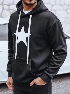 Herren-Sweatshirt DSTREET BX5924 SCHWARZ