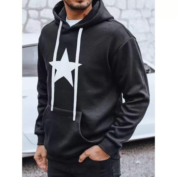  Herren-Sweatshirt DSTREET BX5924 SCHWARZ 