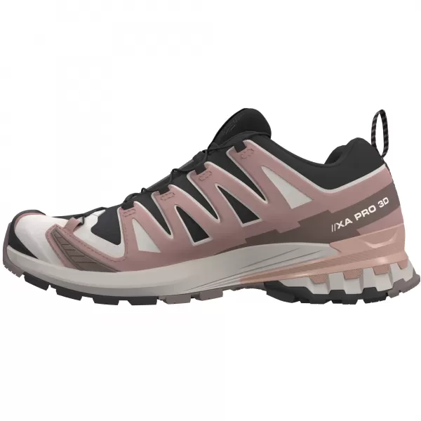  Damenschuhe SALOMON XA PRO 3D V9 W L47882800 SCHWARZ/WURZELHOLZ/MAHAGONI-ROSÉ 