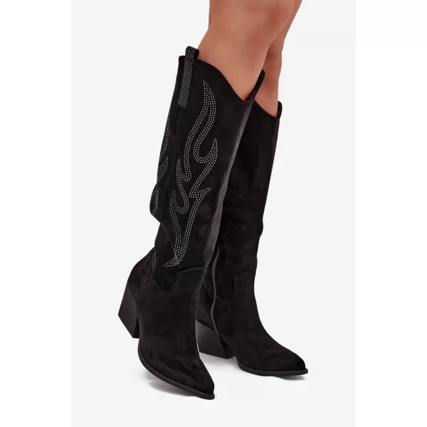  Damenschuhe mit Absatz BOTO JOVINA 38555 SCHWARZ 