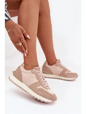 Damen-Sneaker BIG STAR OO274521 BEIGE Big Star Shoes