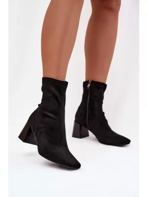 Damenschuhe mit Absatz BOTO OLIANNE 40587 SCHWARZ