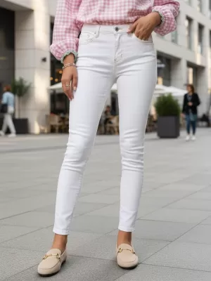 Damenhosen DSTREET UY2863 WEIß