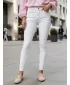 Damenhosen DSTREET UY2863 WEIß