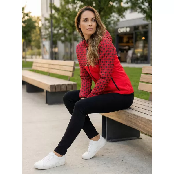  Premium-Softshelljacke für Damen ALTISPORT VOJ/ALW048JACK01 ROT 