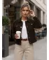 Damenjacke DSTREET TY5583 BRAUN