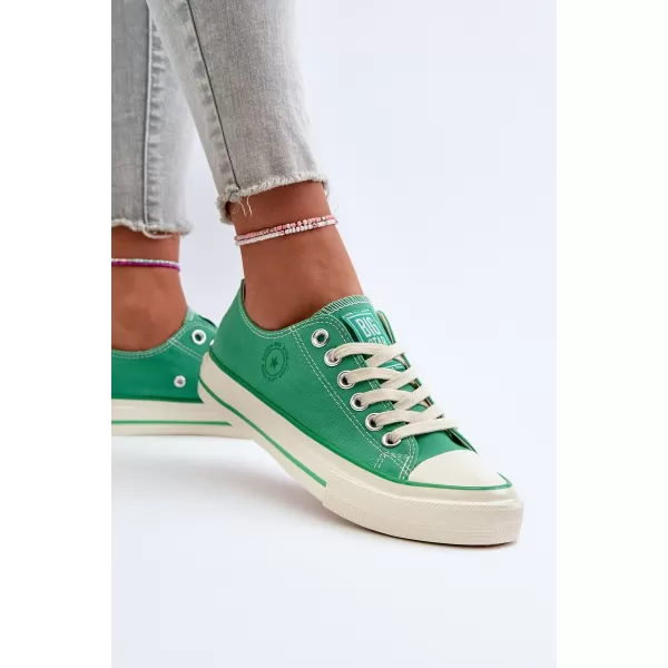  Damen-Sneaker BIG STAR NN274240 GRÜN Big Star Shoes 