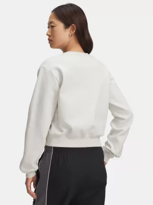 Damen-Sweatshirt UNDER ARMOUR UA ICON VIDA FLC CREW WEIß