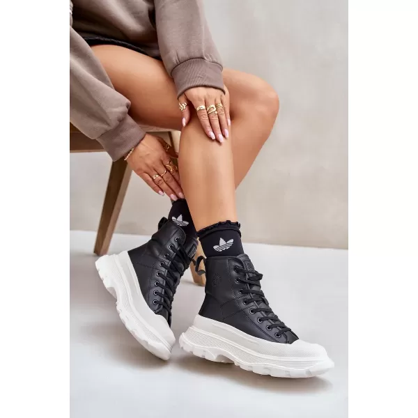  Damen-Sneaker BIG STAR OO274A599 SCHWARZ Big Star Shoes 