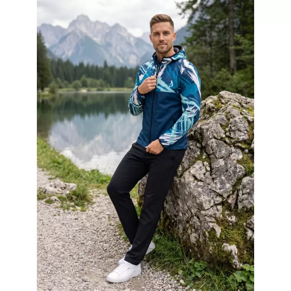  Premium-Softshelljacke für Herren ALTISPORT VOJ/ALM039JACK01 MARINEBLAU 