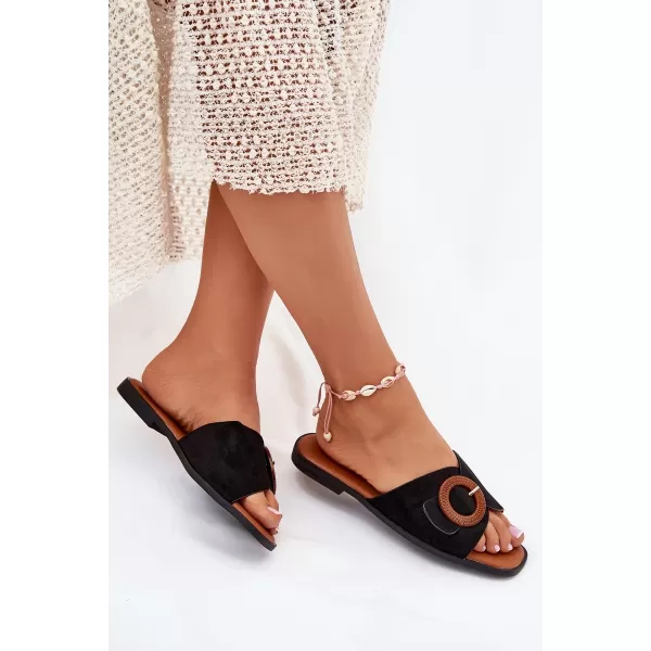  Damenhausschuhe BOTO LANONI 37772 SCHWARZ 