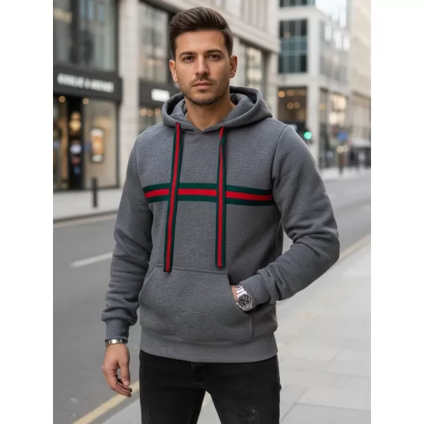  Herren-Sweatshirt DSTREET BX5937 GRAU 