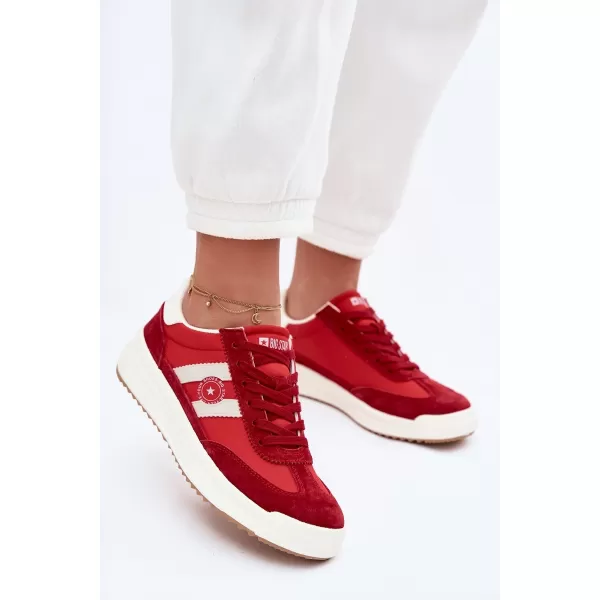  Damen-Sneaker BIG STAR TT274158 ROT Big Star Shoes 