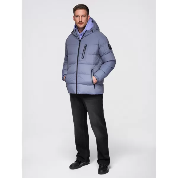  Herrenjacke OMBRE OM-JAHP-0302 ERLOSCHENES LILA 