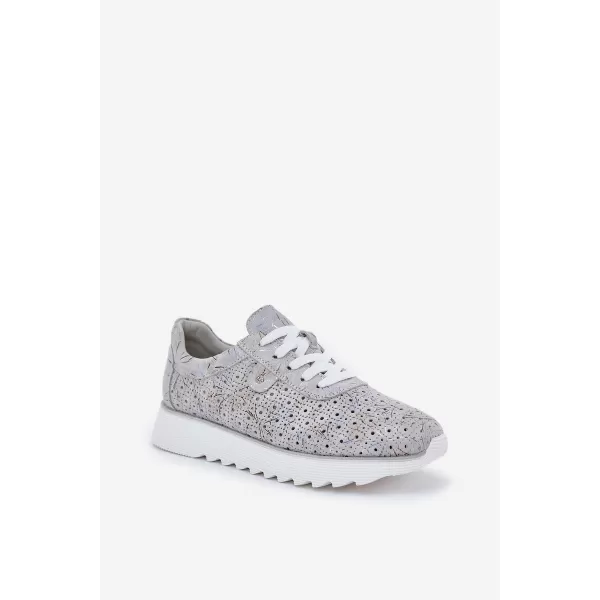  Damenschuhe D&A LR51-635 SILBER 