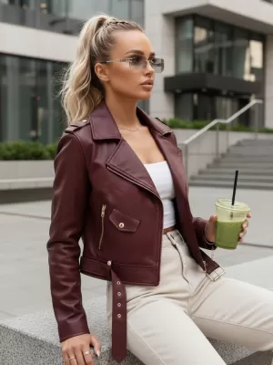 Damenjacke DSTREET TY5649 BURGUND