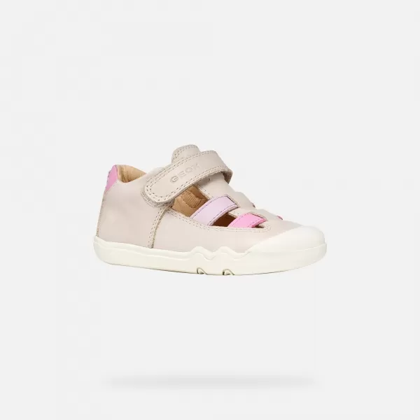 Mädchen-Sneaker GEOX STEPPIEUP B5563A000CLC0175 ROSA 