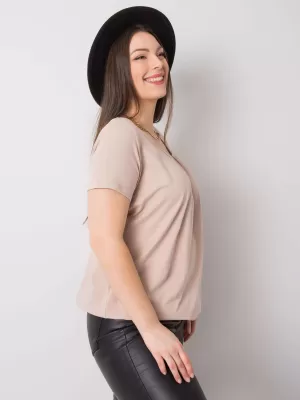 Damen-T-Shirt BASIC FEEL GOOD RV-TS-6320.85P BEIGE