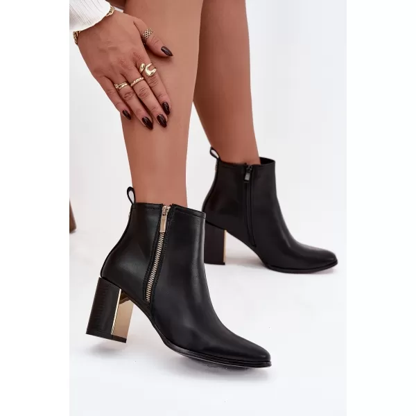  Damenschuhe mit Absatz BOTO CAMILYN 40569 SCHWARZ 