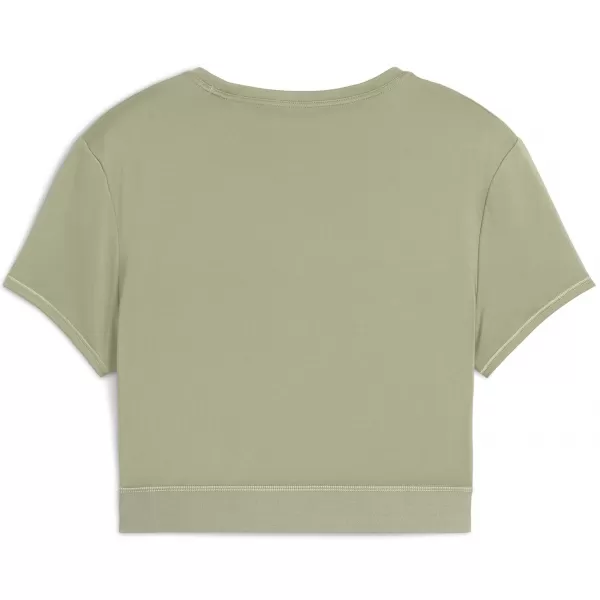  Damen-T-Shirt PUMA W STRONG TEE - SHORT 526805-82 LUX-ARMEE 
