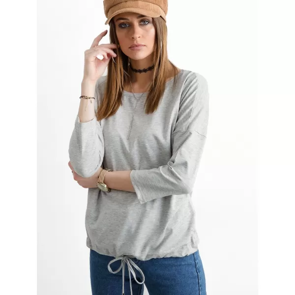  Damenbluse BASIC FEEL GOOD RV-BZ-4691.42P GRAU 