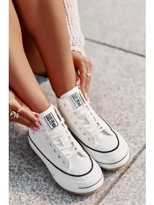 Damen-Sneaker BIG STAR OO274061 WEISS Big Star Shoes