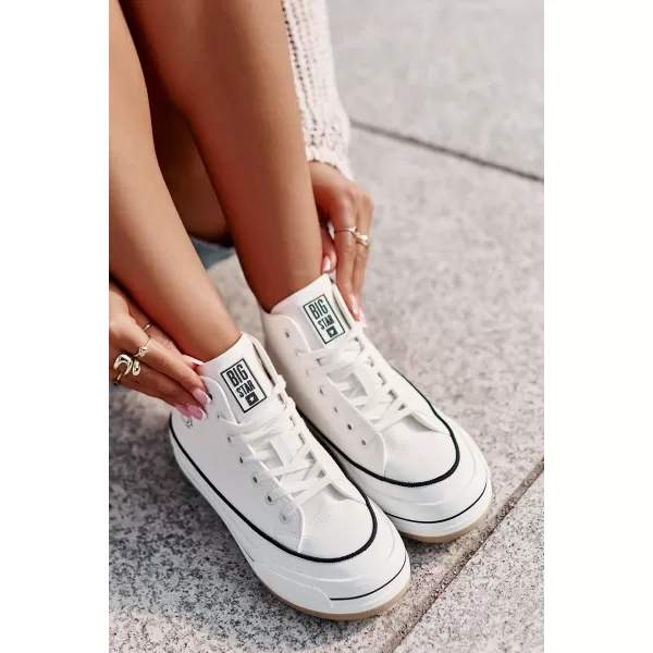  Damen-Sneaker BIG STAR OO274061 WEISS Big Star Shoes 
