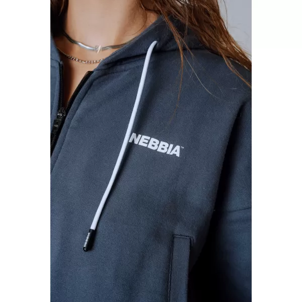  Kapuzenpullover mit Reißverschluss POWER 895 GRAU Nebbia 