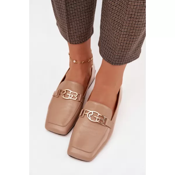  Damenmokassins D&A CR61-3125 BEIGE 
