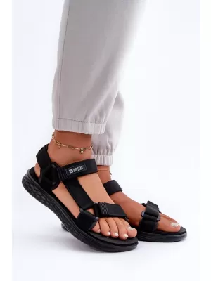 Damensandalen BIG STAR FF274A600 SCHWARZ Big Star Shoes
