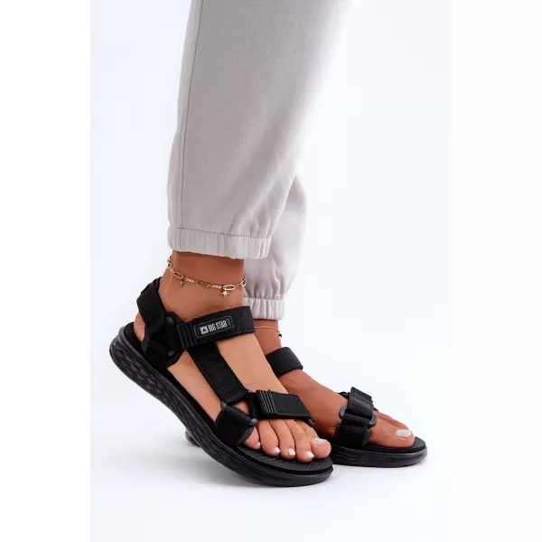  Damensandalen BIG STAR FF274A600 SCHWARZ Big Star Shoes 