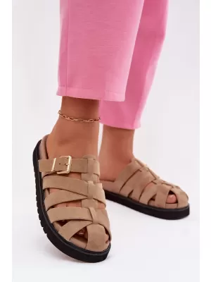 Damenhausschuhe BOTO ROSELISSE 41559 KHAKI