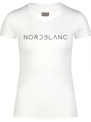 Damen-T-Shirt NORDBLANC GRASS NBSLT8169 WEIß