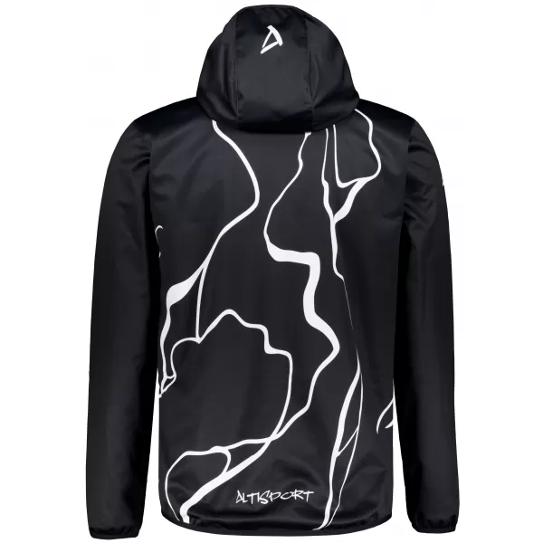  Premium-Softshelljacke für Herren ALTISPORT VOJ/ALM073JACK01 SCHWARZ 