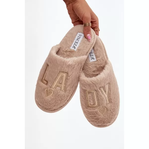  Damenhausschuhe VINCEZA 19958 BEIGE 