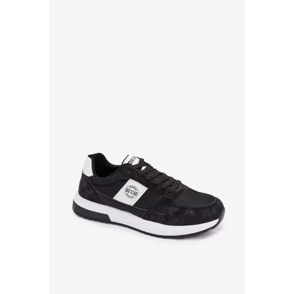  Herren-Sneaker BIG STAR TT174352 SCHWARZ Big Star Shoes 