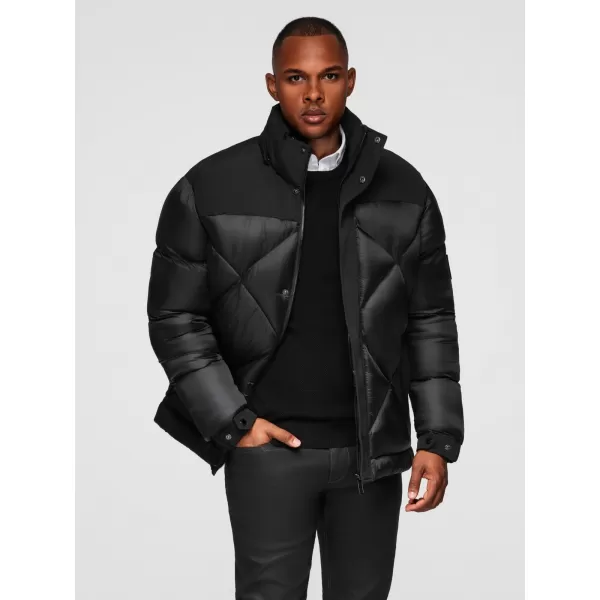  Herrenjacke OMBRE OM-JAHP-0237 SCHWARZ 