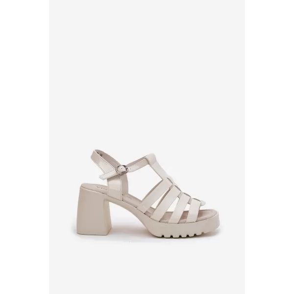  Damensandalen VINCEZA 66621 BEIGE 