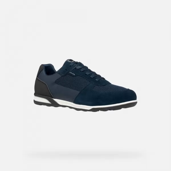  Herren-Sneaker GEOX SPHERICA ACTIF X3 G014609 DUNKELBLAU 