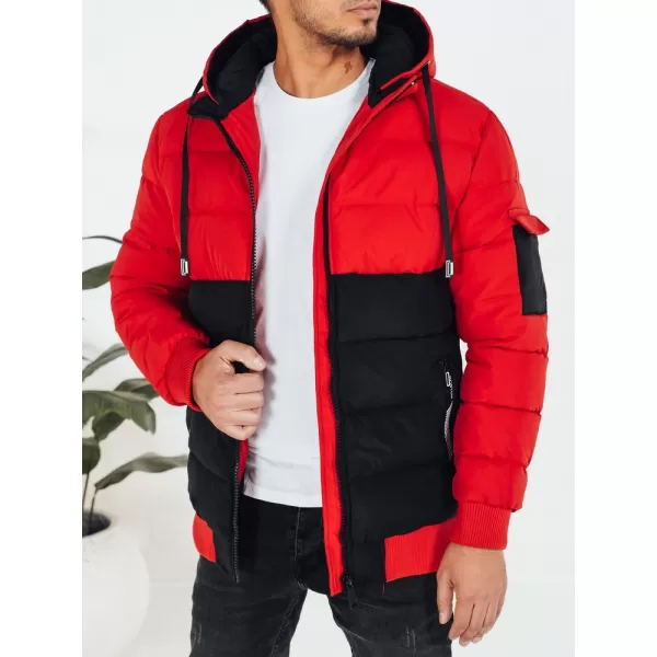 Herrenjacke DSTREET TX5100 SCHWARZ/ROT 