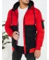 Herrenjacke DSTREET TX5100 SCHWARZ/ROT