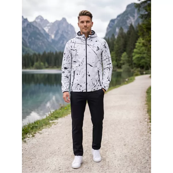  Premium-Softshelljacke für Herren ALTISPORT VOJ/ALM034JACK01 WEIß 