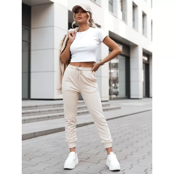  Damenhosen DSTREET UY2841 BEIGE 