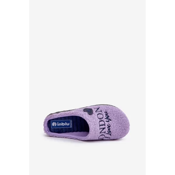  Damenhausschuhe INBLU ET000027 LILA 
