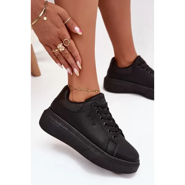  Damen-Sneaker BIG STAR SS274244 SCHWARZ Big Star Shoes 