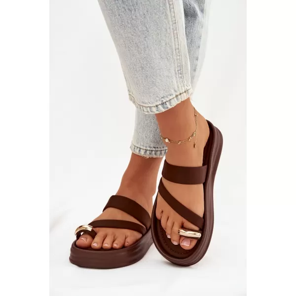  Damenhausschuhe BOTO FARIELLE 41284 BRAUN 