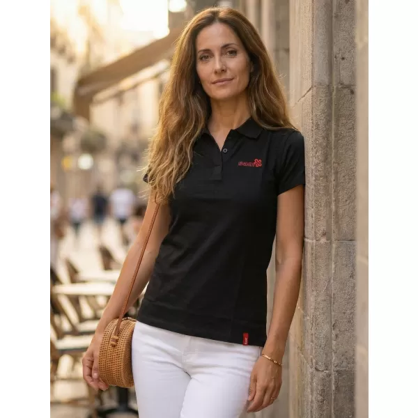  Damen-T-Shirt SAM 73 WT 151 SCHWARZ 
