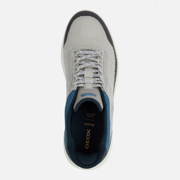  Herren-Sneaker GEOX SPHERICA PLUS FAST IN G014664 GRAU 