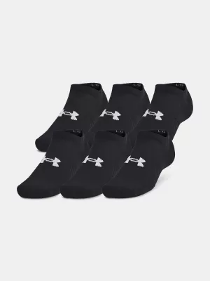Socken UNDER ARMOUR UNISEX UA TC NO SHOW (3 PÁRY) 1386313-001 SCHWARZ